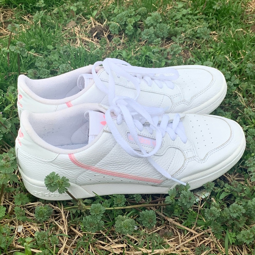 adidas continental 80 woman’s pink sneakers 👟💕